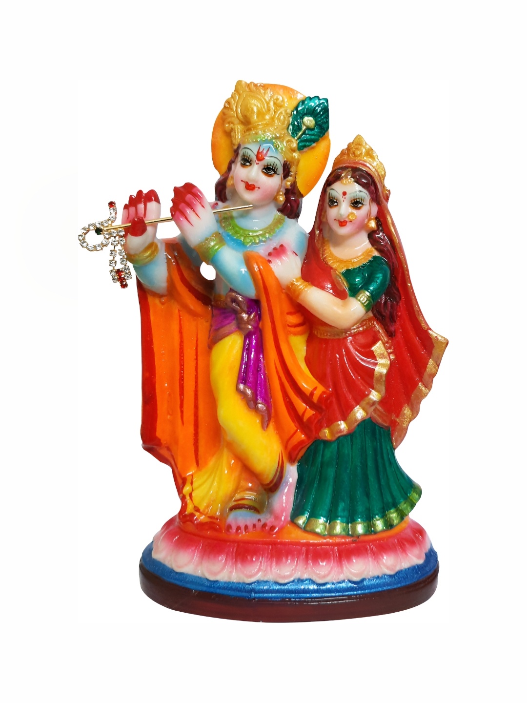 

ESVAR STONECRAFT Red & White Religious Idol Showpiece