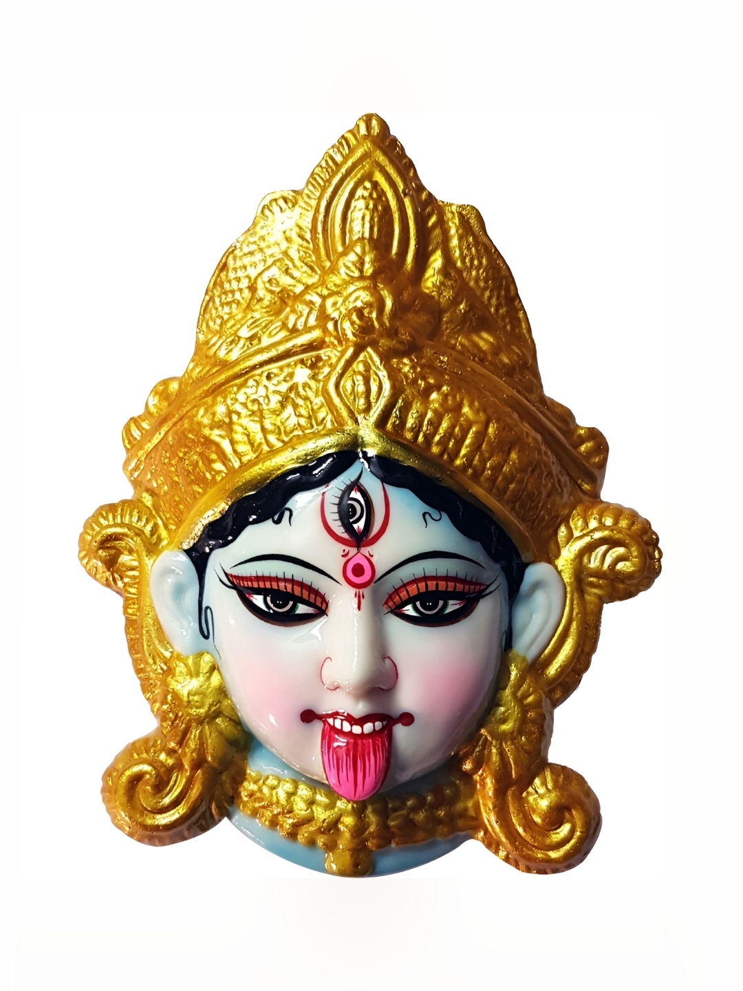 

ESVAR STONECRAFT Blue & Gold Toned Religious Idol Showpiece
