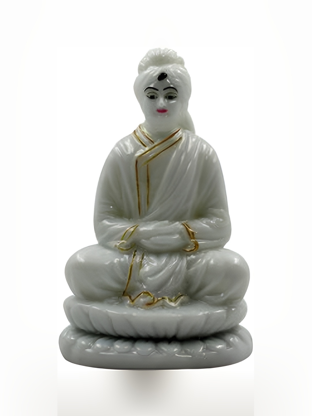 

ESVAR STONECRAFT White Swami Vivekanand Decorative Showpiece