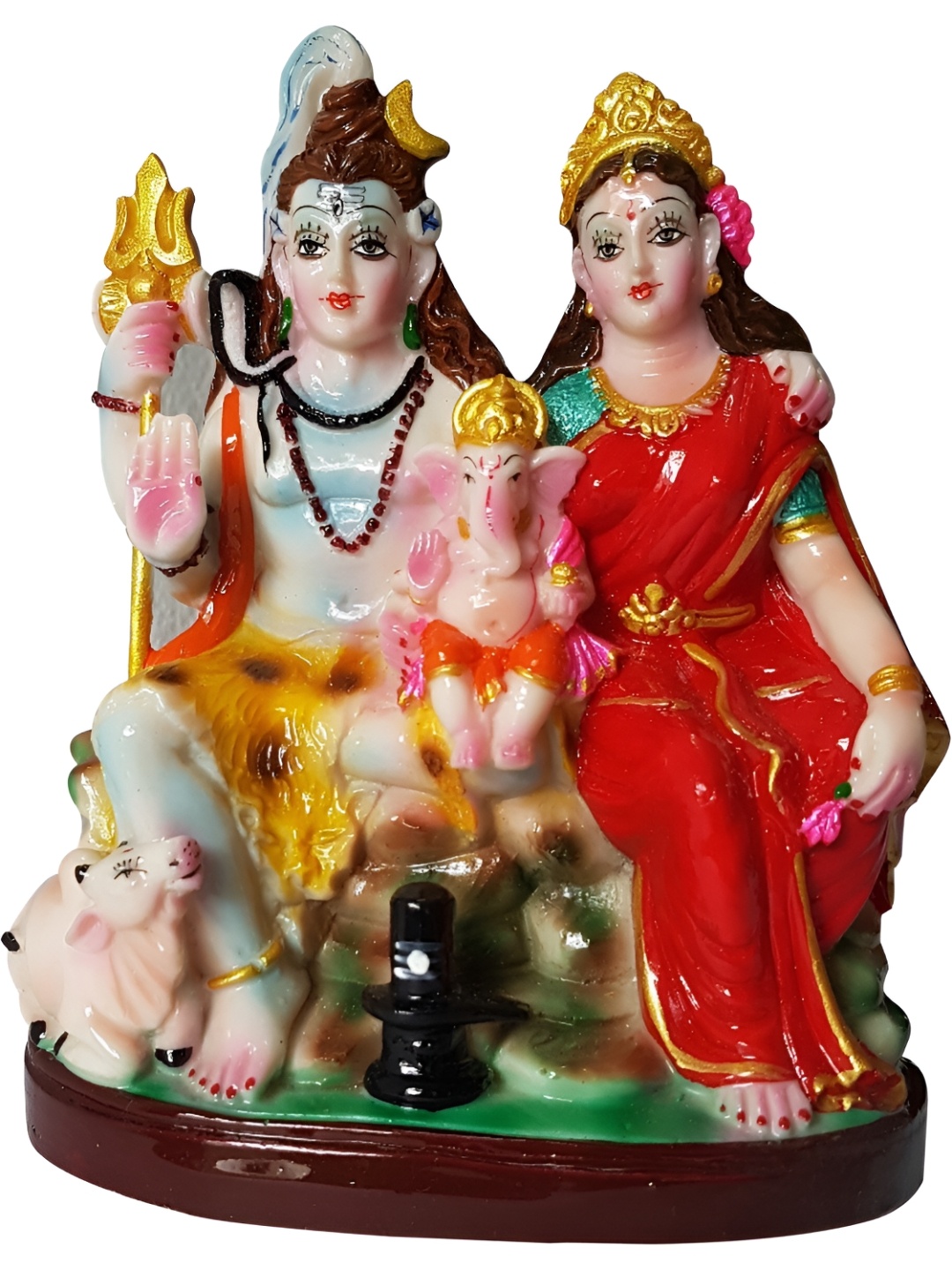 

ESVAR STONECRAFT Red & White Religious Idol Showpiece