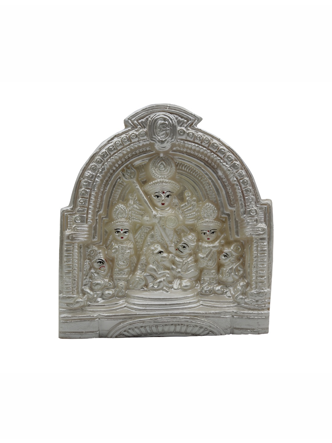 

ESVAR STONECRAFT White Goddess Durga Showpiece