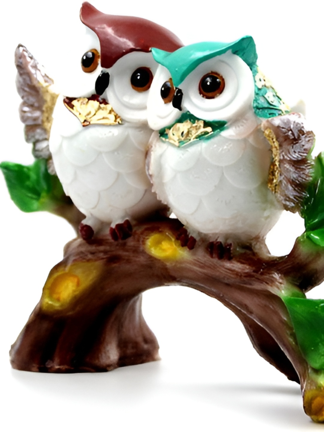 

ESVAR STONECRAFT White Owl Curio Small Showpiece