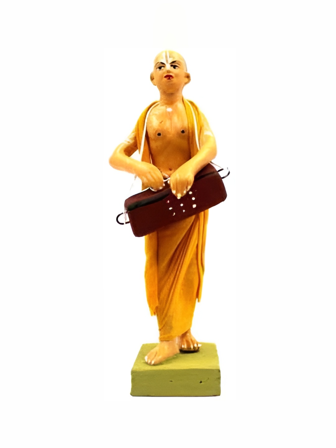 

ESVAR STONECRAFT Mustard Figurine Terracotta Decorative Showpiece