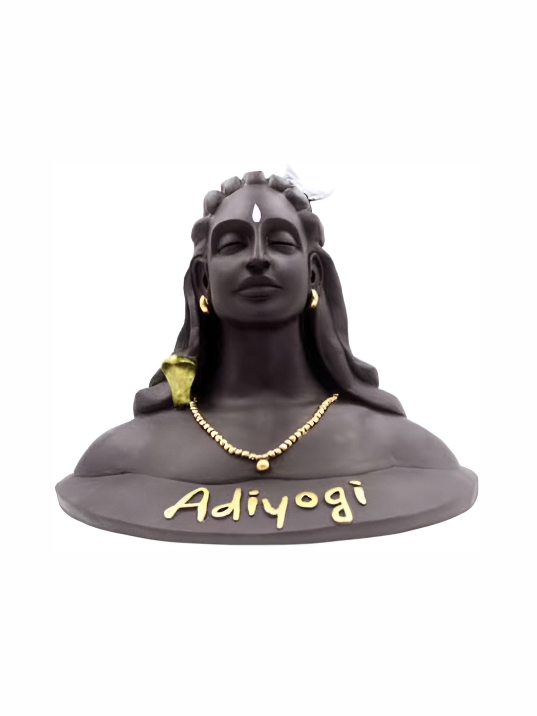 

ESVAR STONECRAFT Black & Gold Toned Religious Idol Showpiece