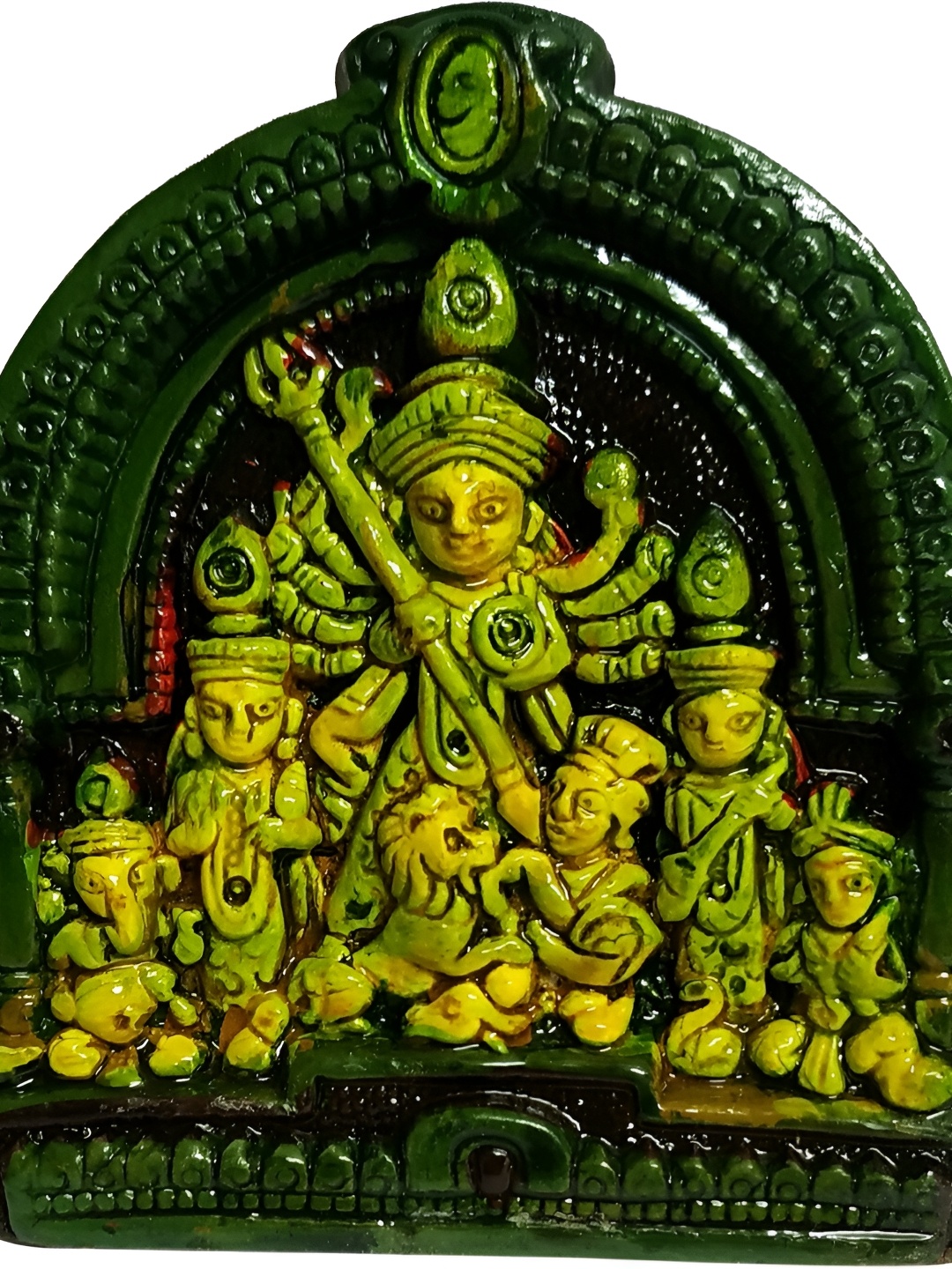 

ESVAR STONECRAFT Green Religious Idol Showpiece