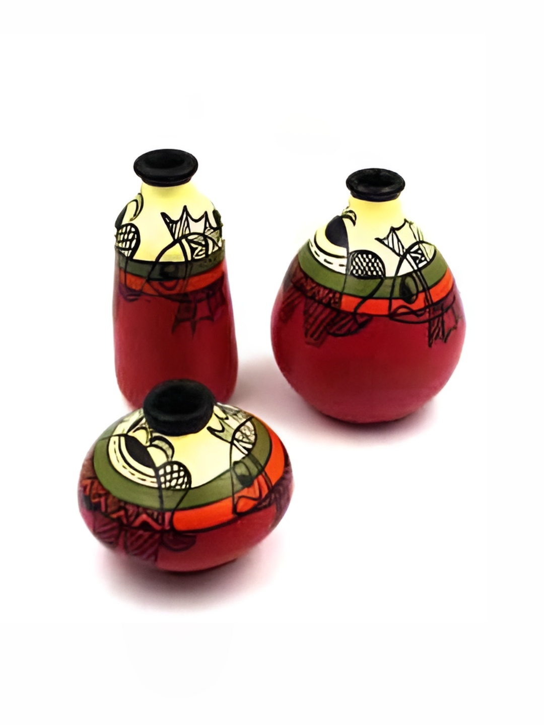 

ESVAR STONECRAFT Brown Cream Curio Decorative Showpiece