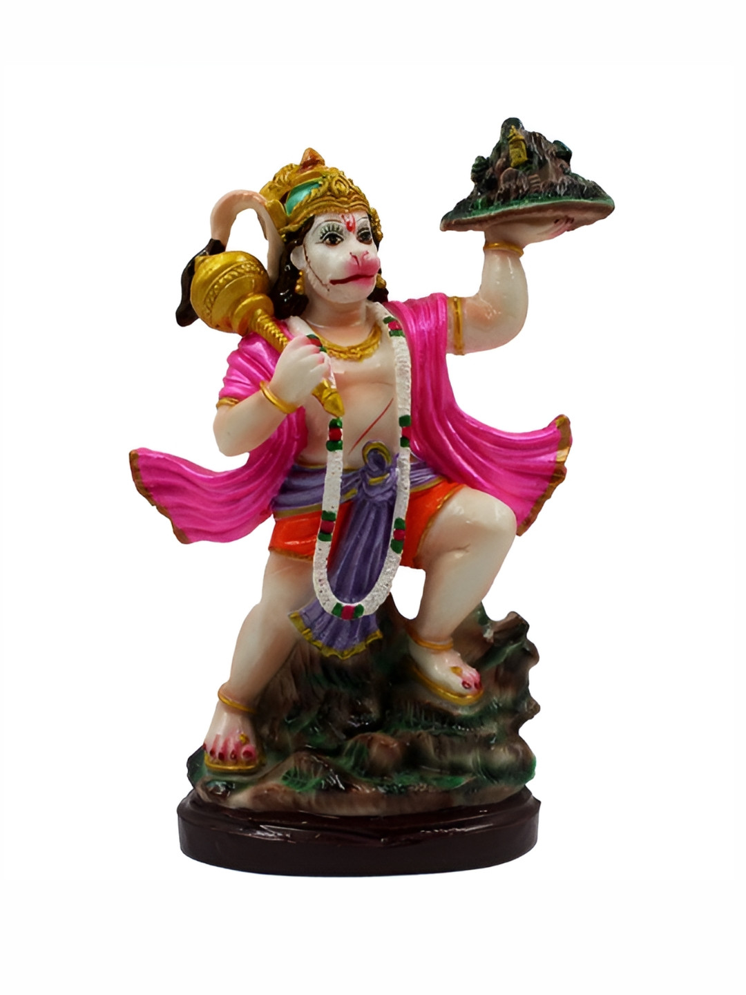 

ESVAR STONECRAFT Beige & Pink Religious Idol Showpiece