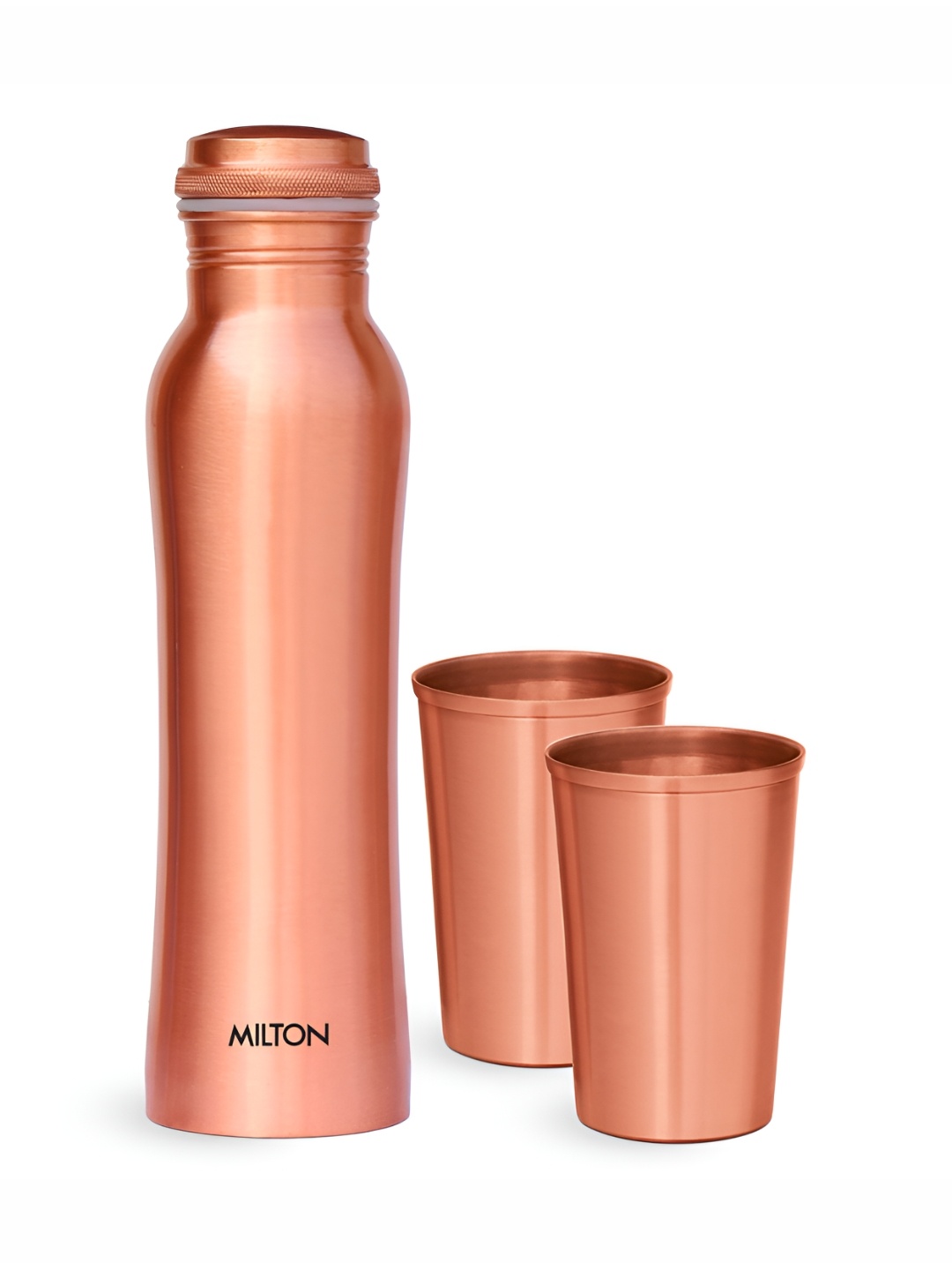 

Milton Copper Set of 3 Gift Set with 1 Piece Water Bottle & 2 Pieces Tumblers