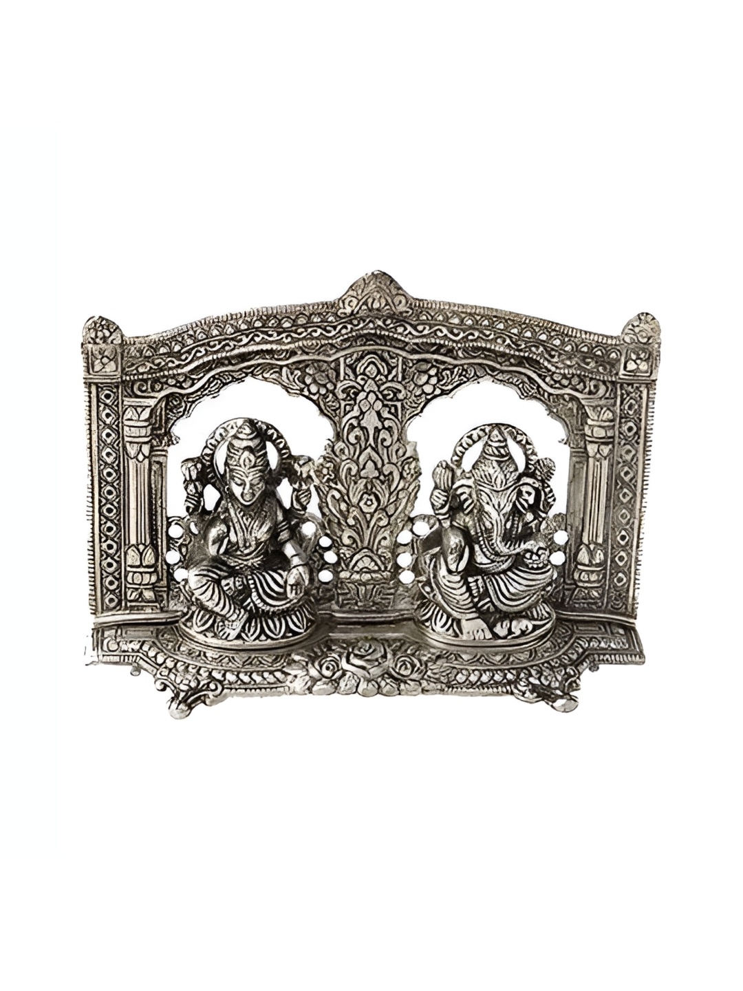 

Kridaykraft Silver Toned Religious Idol Showpiece