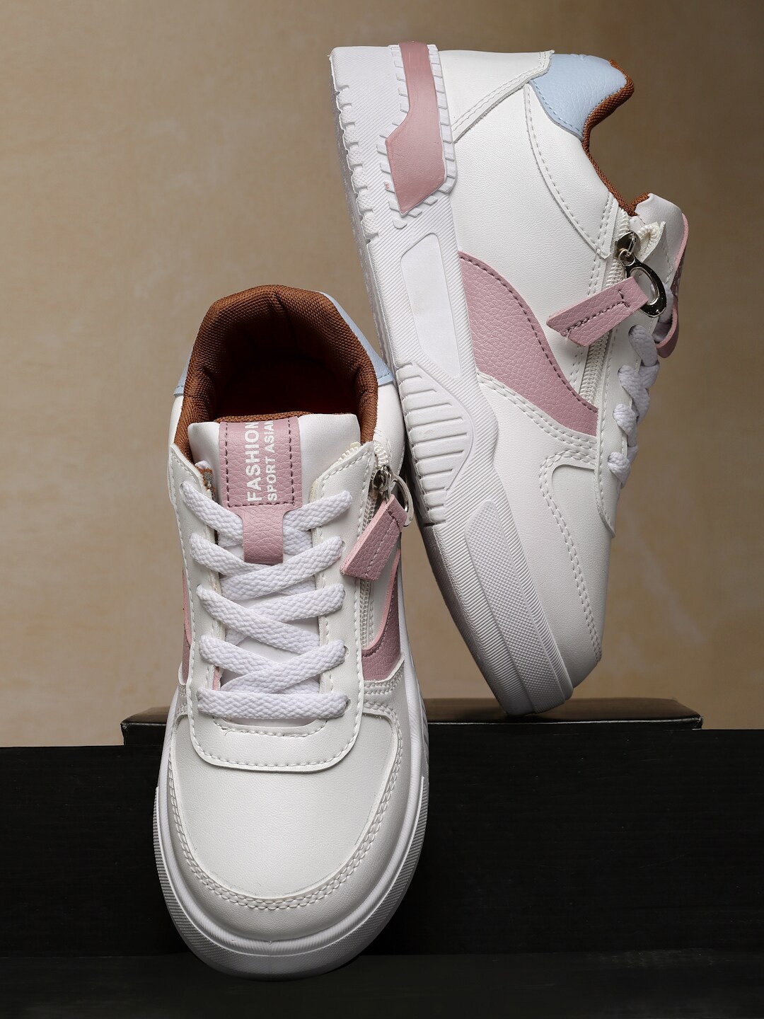 

ASIAN Women Mesh Running Shoes, White