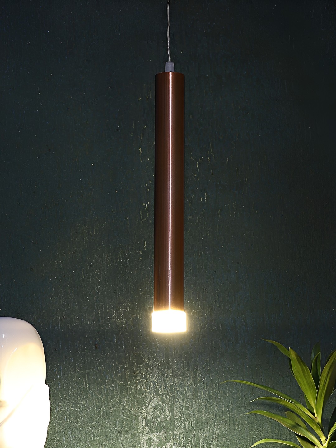 

ELIANTE Gold Toned Iron Contemporary Hanging Ceiling Lamp