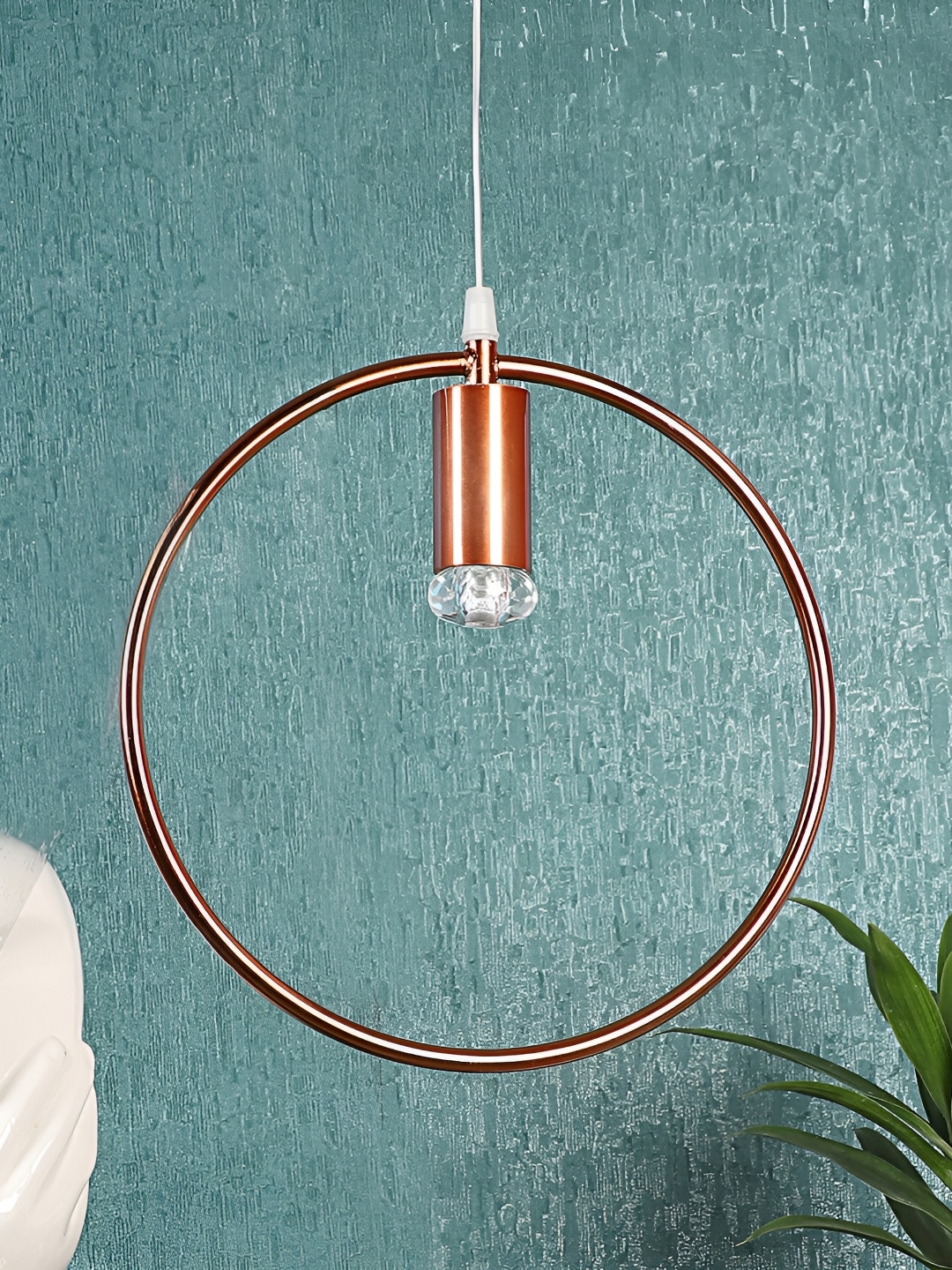 

ELIANTE Gold Toned Iron Contemporary Hanging Ceiling Lamp