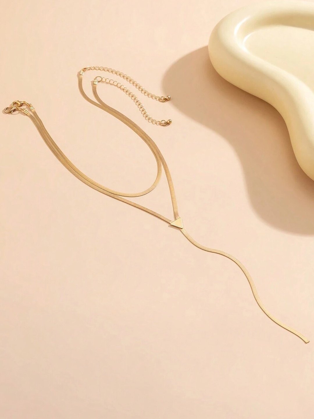 

OOMPH Statement Layered Necklace, Gold