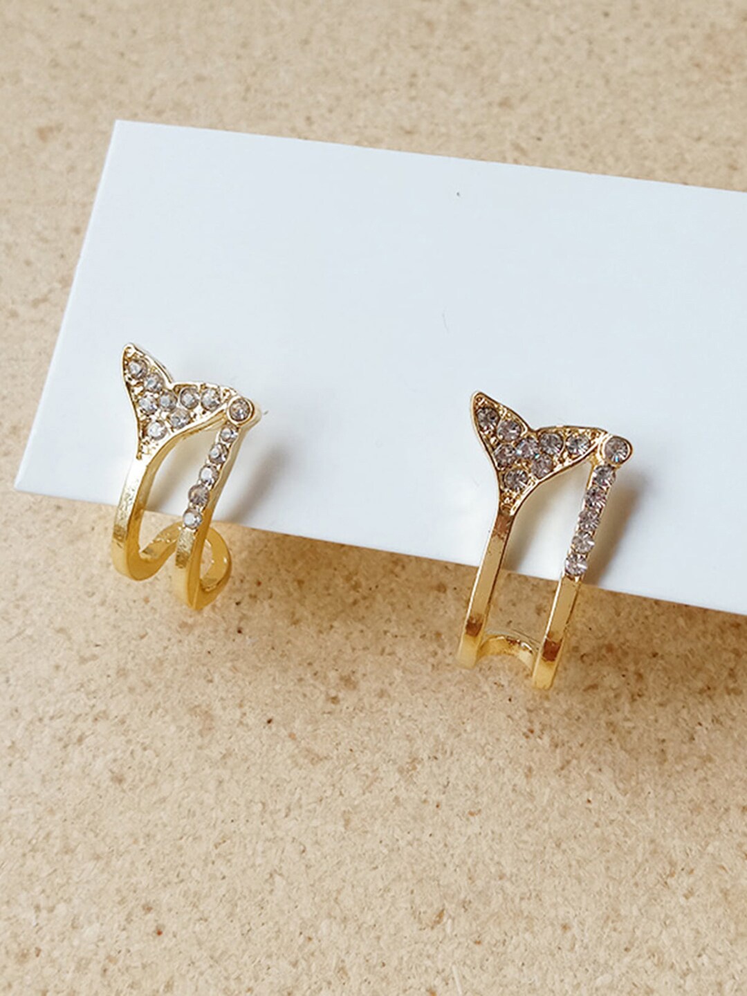 

Krelin Gold Plated Studs Earrings