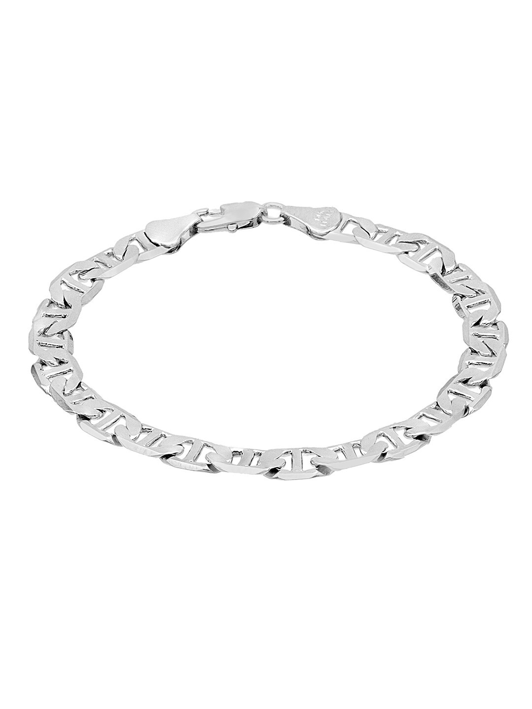 

bodha Men 925 Sterling Silver Link Bracelet