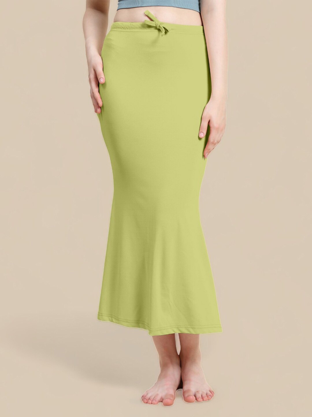 

Jaanvi Fishcut Saree Shapewear, Sea green