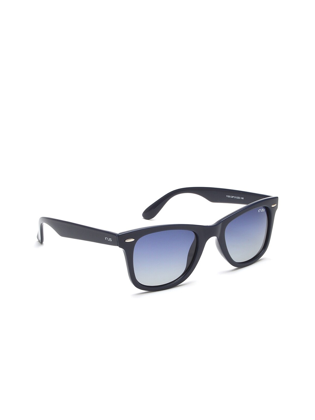 

IRUS by IDEE Full Rim Wayfarer Sunglasses with UV Protected Lens, Blue