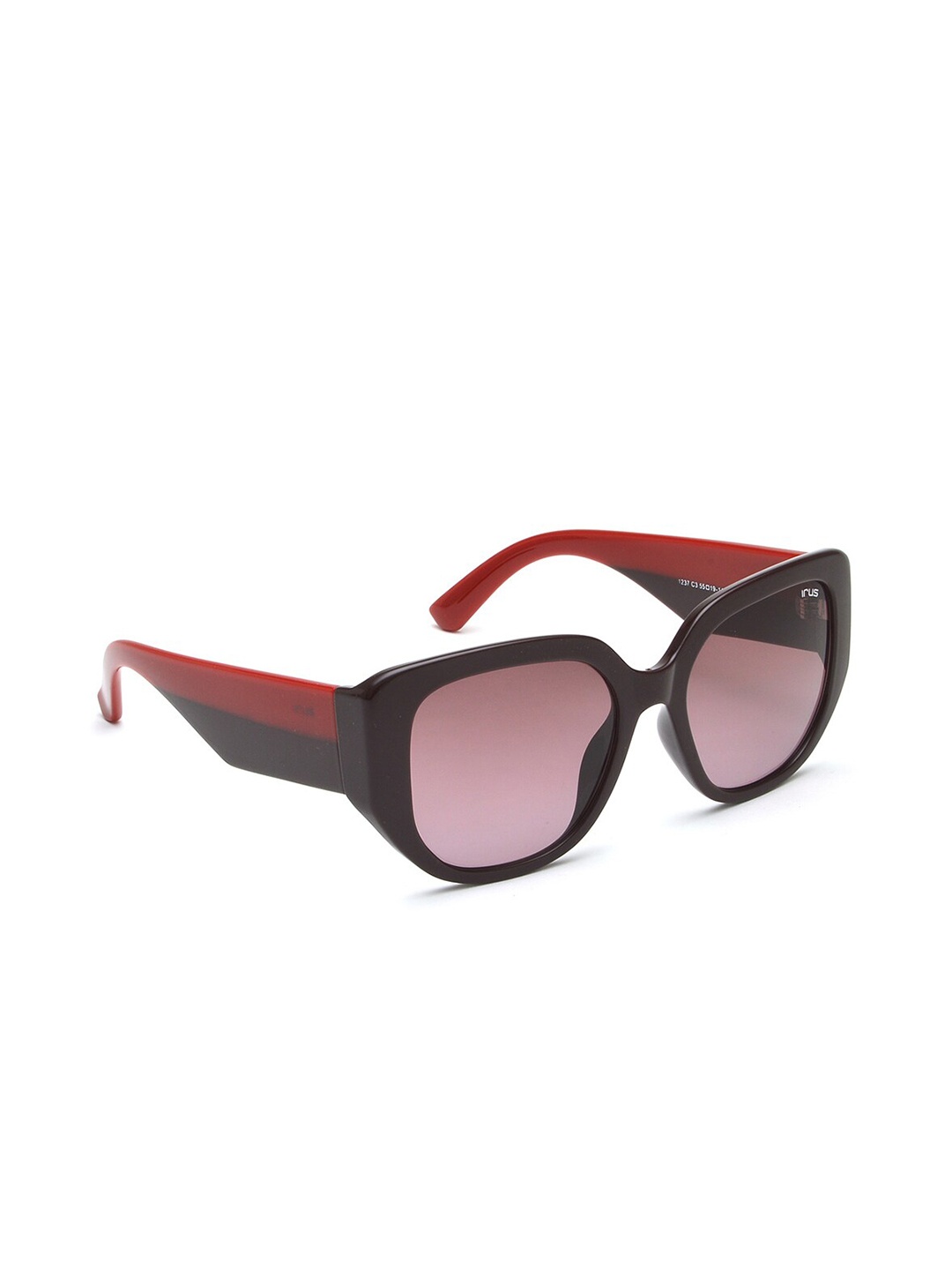 

IRUS by IDEE Women Square Sunglasses with UV Protected Lens, Pink