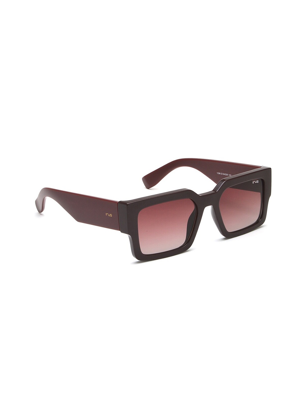 

IRUS by IDEE Women Square Sunglasses With UV Protected Lens, Brown