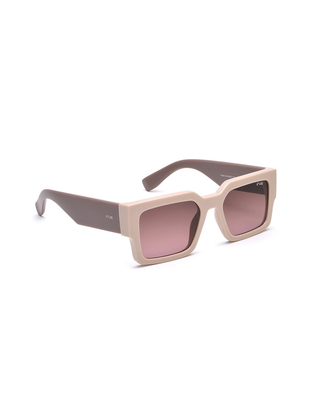 

IRUS by IDEE Women Square Sunglasses with UV Protected Lens IRS1238C4SG, Pink