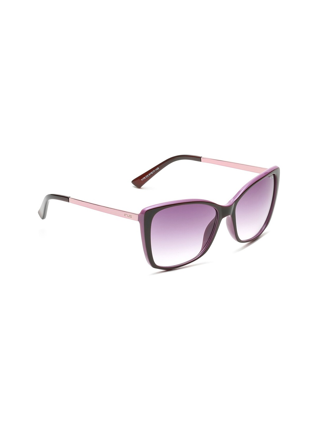 

IRUS by IDEE Women Butterfly Sunglasses with UV Protected Lens-IRS1170C3SG, Pink