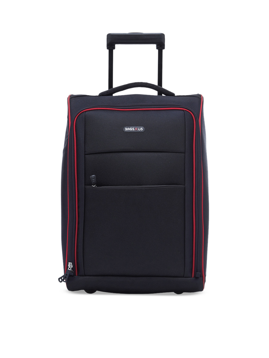 

Bags.R.us Black 36L Overnighter Luggage Overnight Travel Trolley Bag