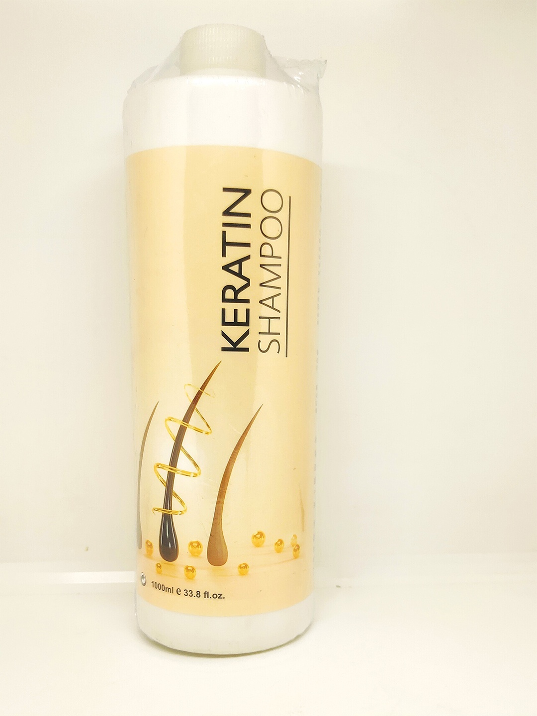 

COSMO HUB Professional Keratin Shampoo - 1 L, Yellow