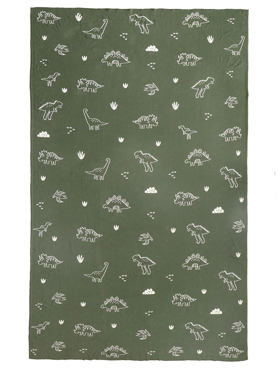 

Pluchi Green Cartoon Characters Printed Cotton AC Room Single Bed Blanket
