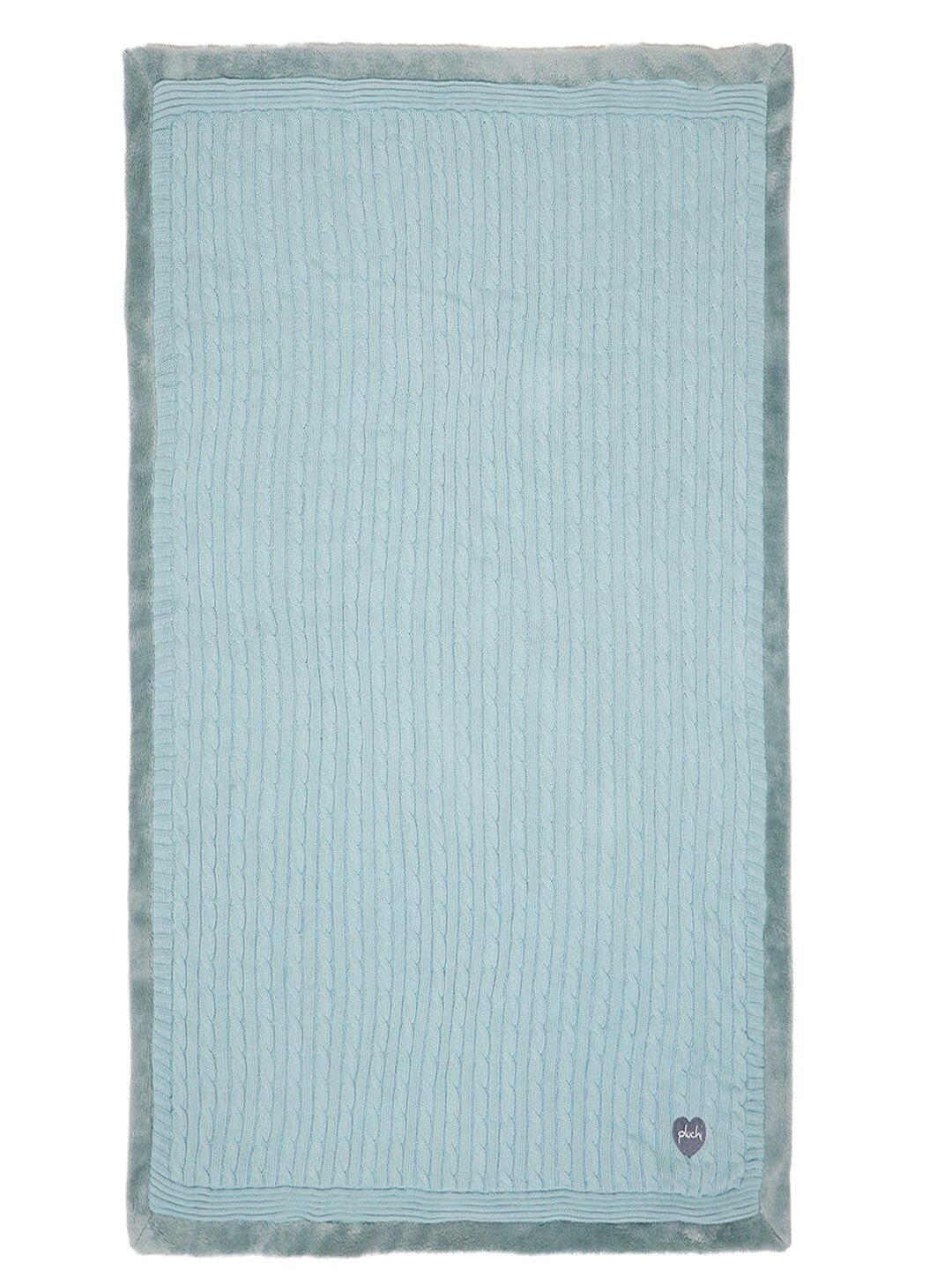 

Pluchi Blue Geometric Cotton Mild Winter Single Bed Comforter