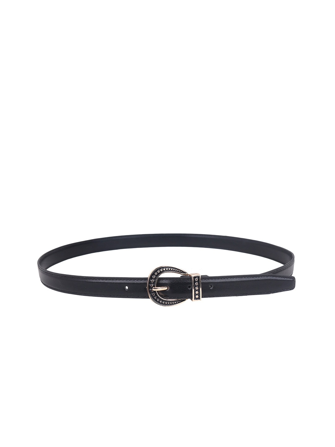 

Zacharias Women Faux Leather Belt, Black