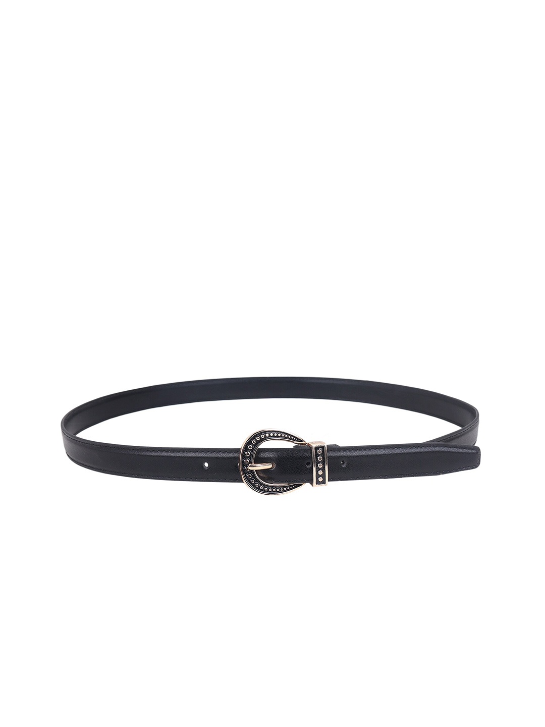 

Zacharias Women Faux Leather Belt, Black