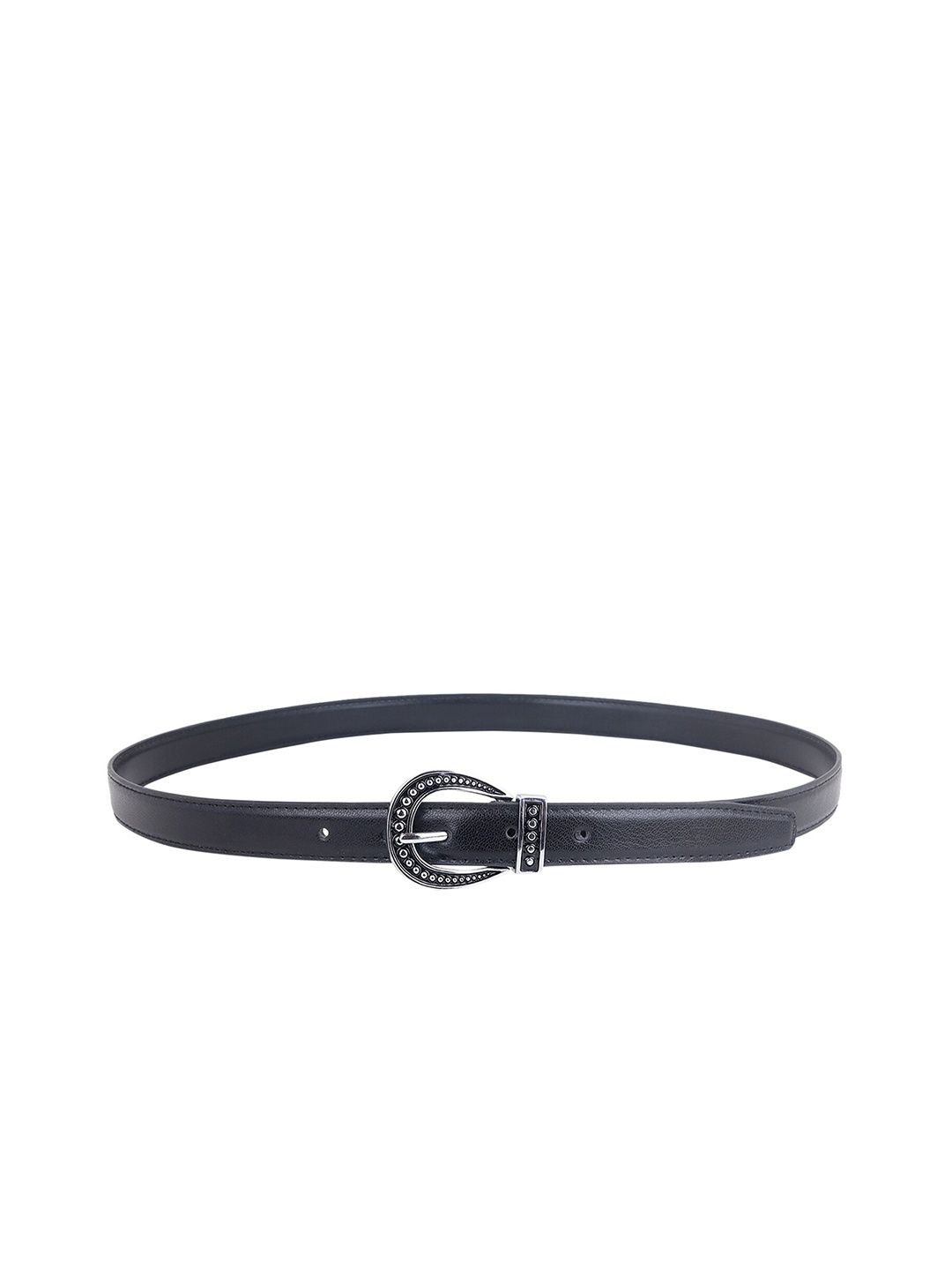

Zacharias Women Faux Leather Belt, Black