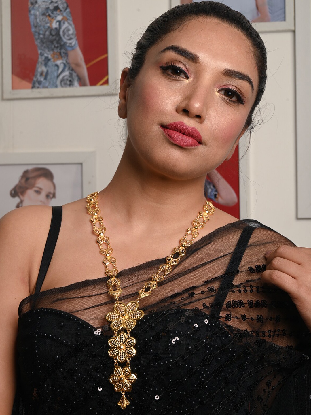 

ODETTE Gold-Plated Jewellery Set