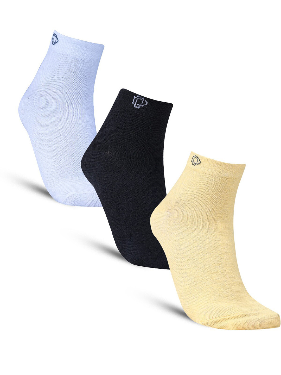 

Dollar Socks Women Pack Of 3 Ankle Length Socks, Black