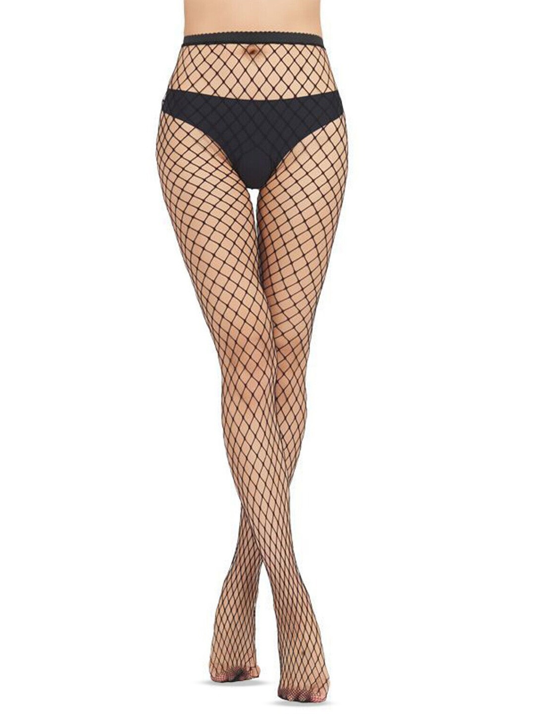 

FIMBUL Fishnet Stockings, Black