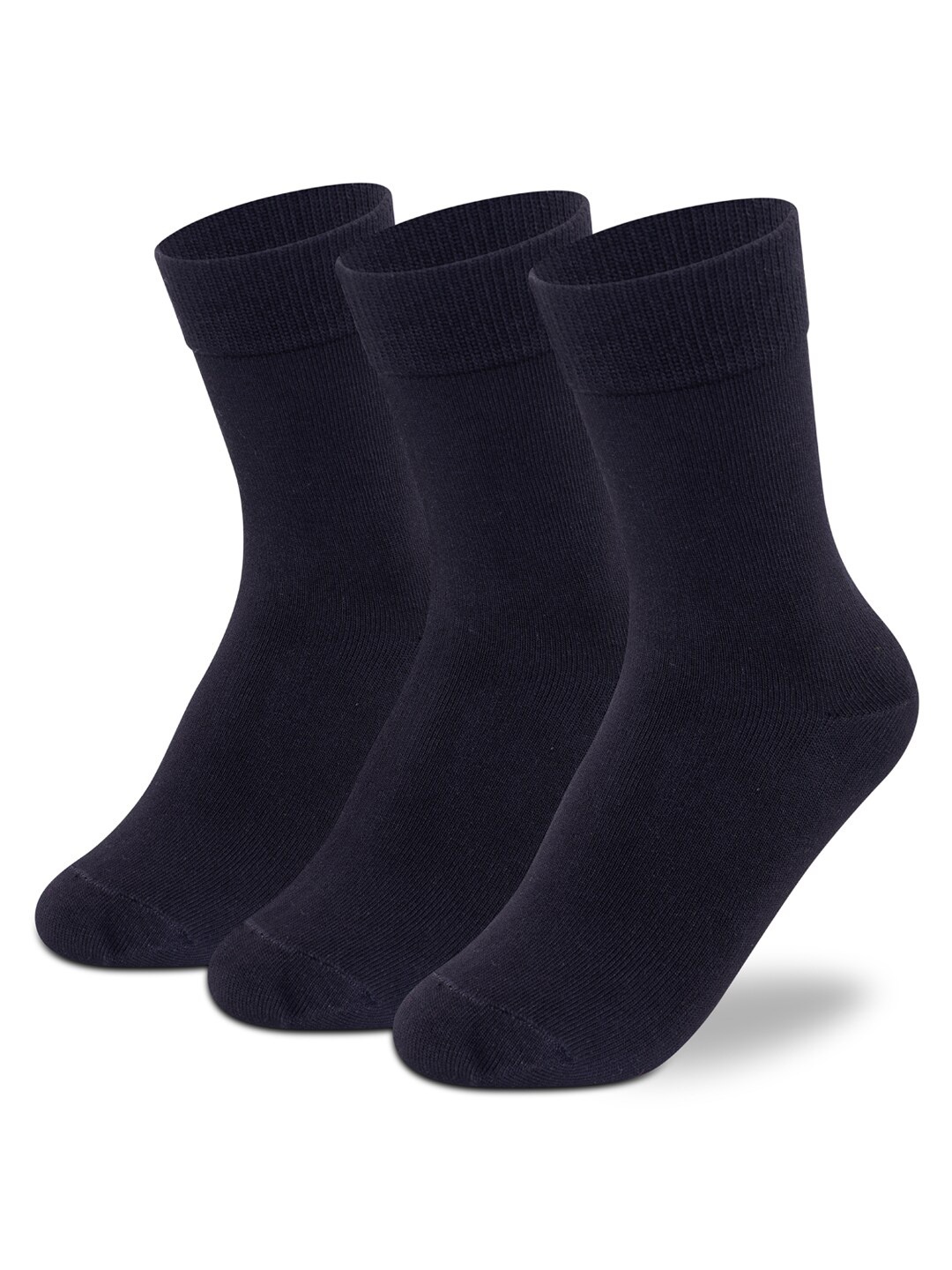 

Supersox Kids Pack Of 3 Bamboo Ankle Length Socks, Black
