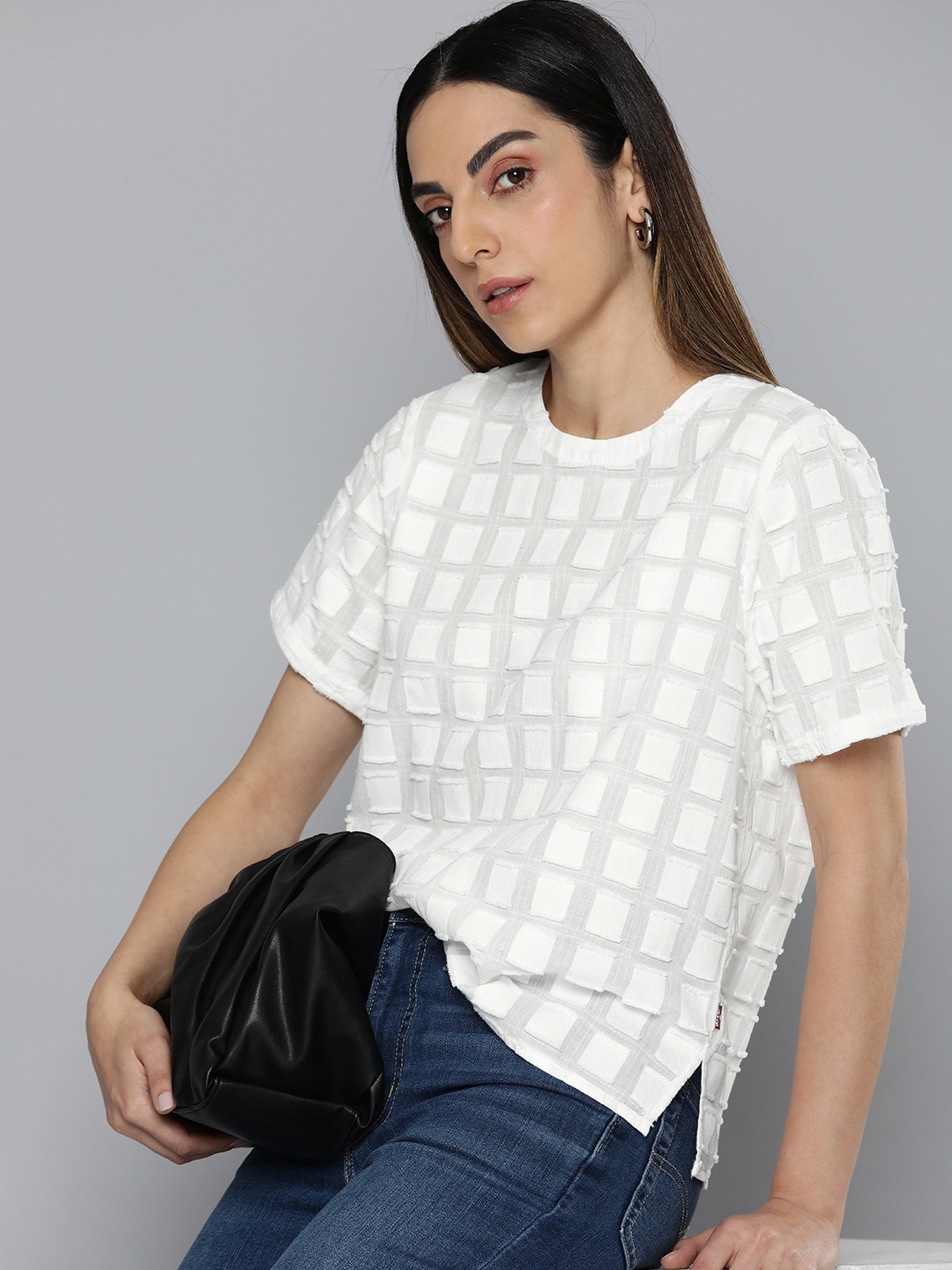 

Levis Self Design Top, White
