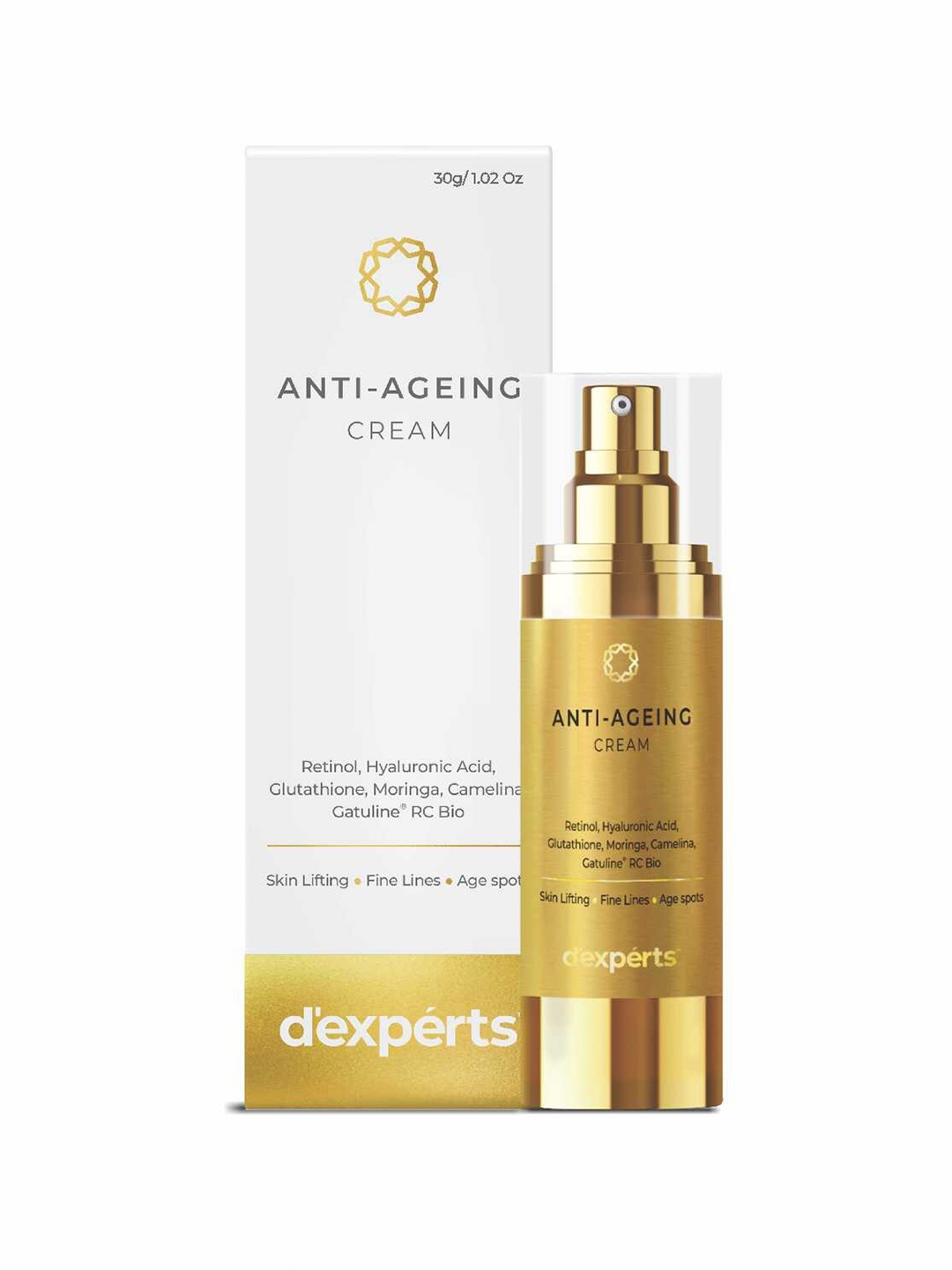 

Brinton d'experts Anti-Ageing Cream with Retinol & Hyaluronic Acid - 30 g, White