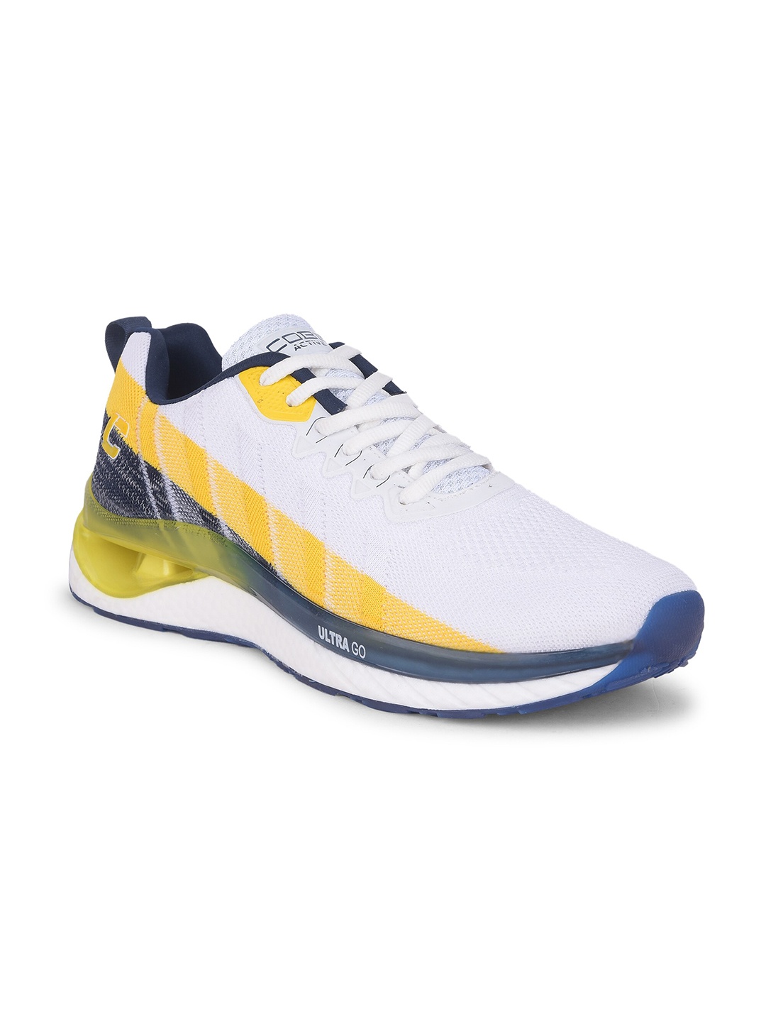 

COBB Men Walking Lace-Up Shoes, Yellow