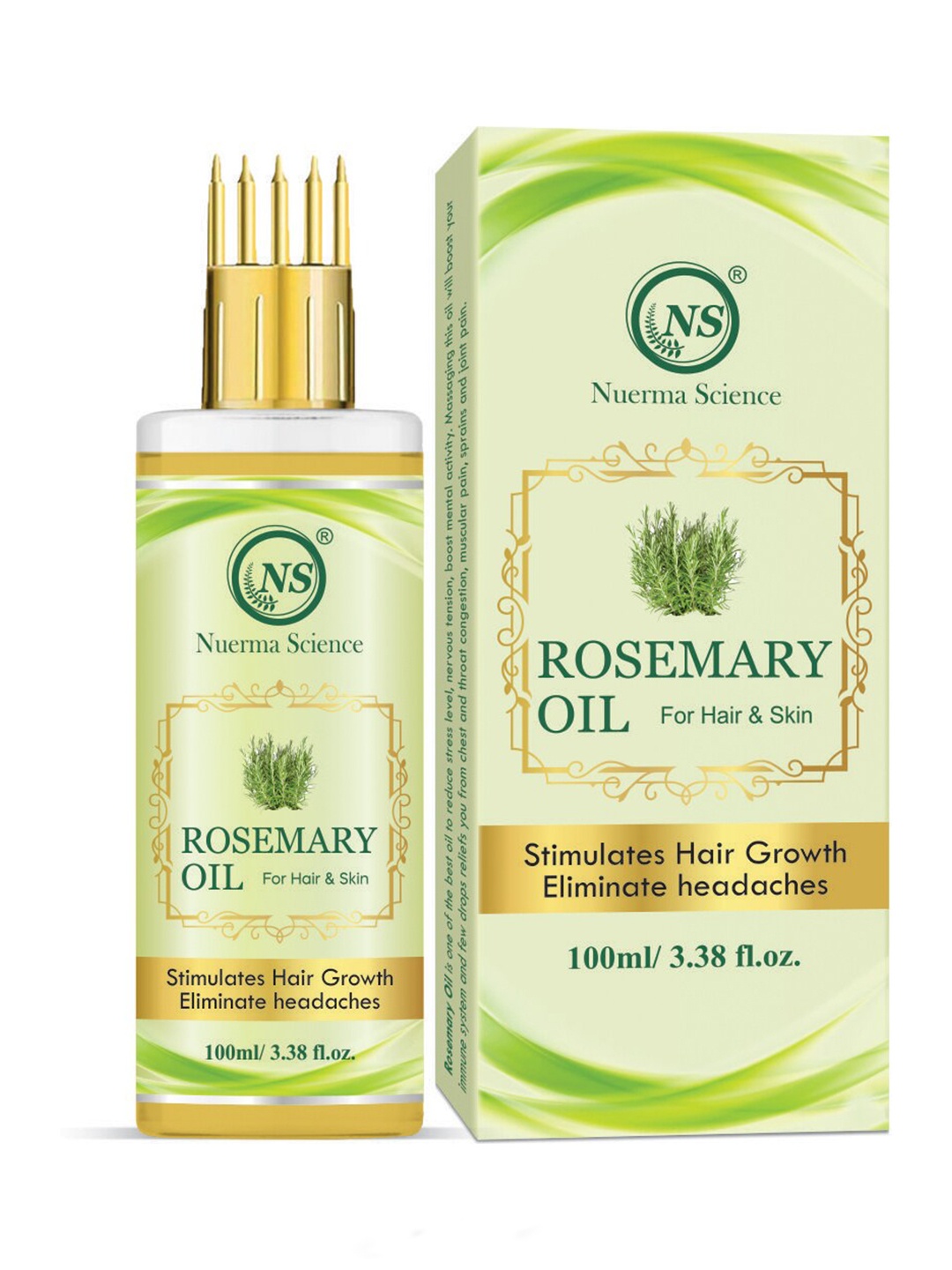 

Nuerma Science Rosemary Oil For Hair Growth - 100ml, Na