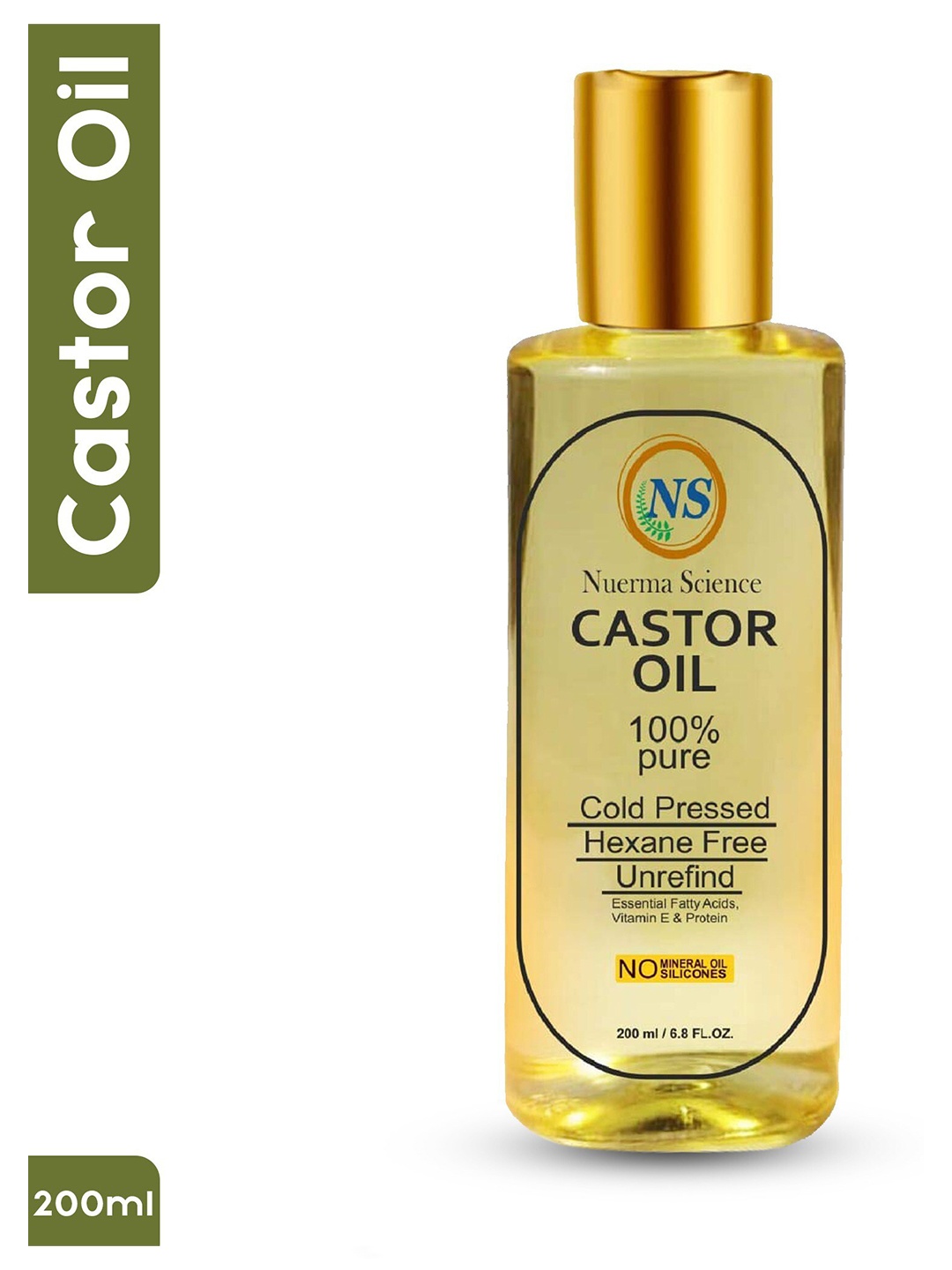 

Nuerma Science Castor Oil With Vitamin E - 200ml, Na