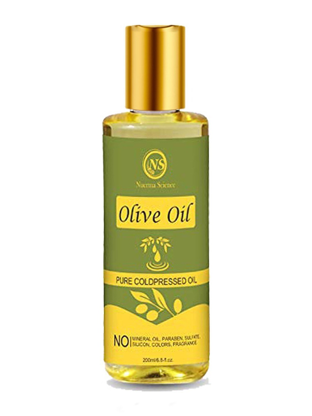 

Nuerma Science Olive Pure Cold Pressed Oil - 200ml, Na