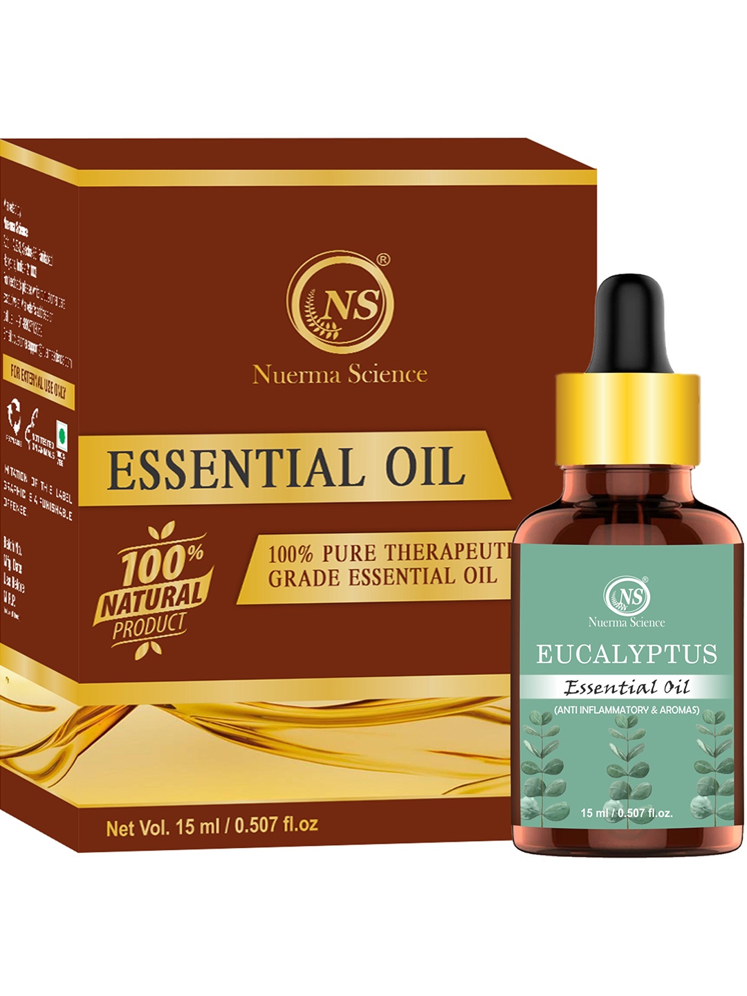 

Nuerma Science Eucalyptus Essential Oil - 15ml, Na