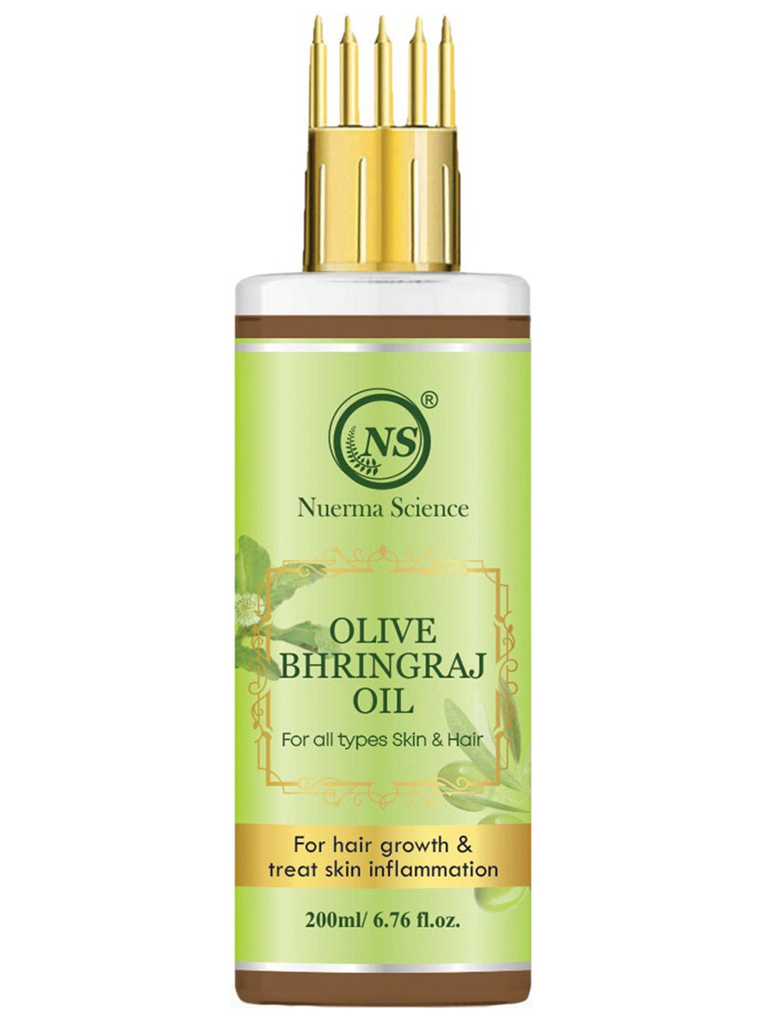 

Nuerma Science Olive Bhringraj Oil For Hair Growth - 200ml, Na