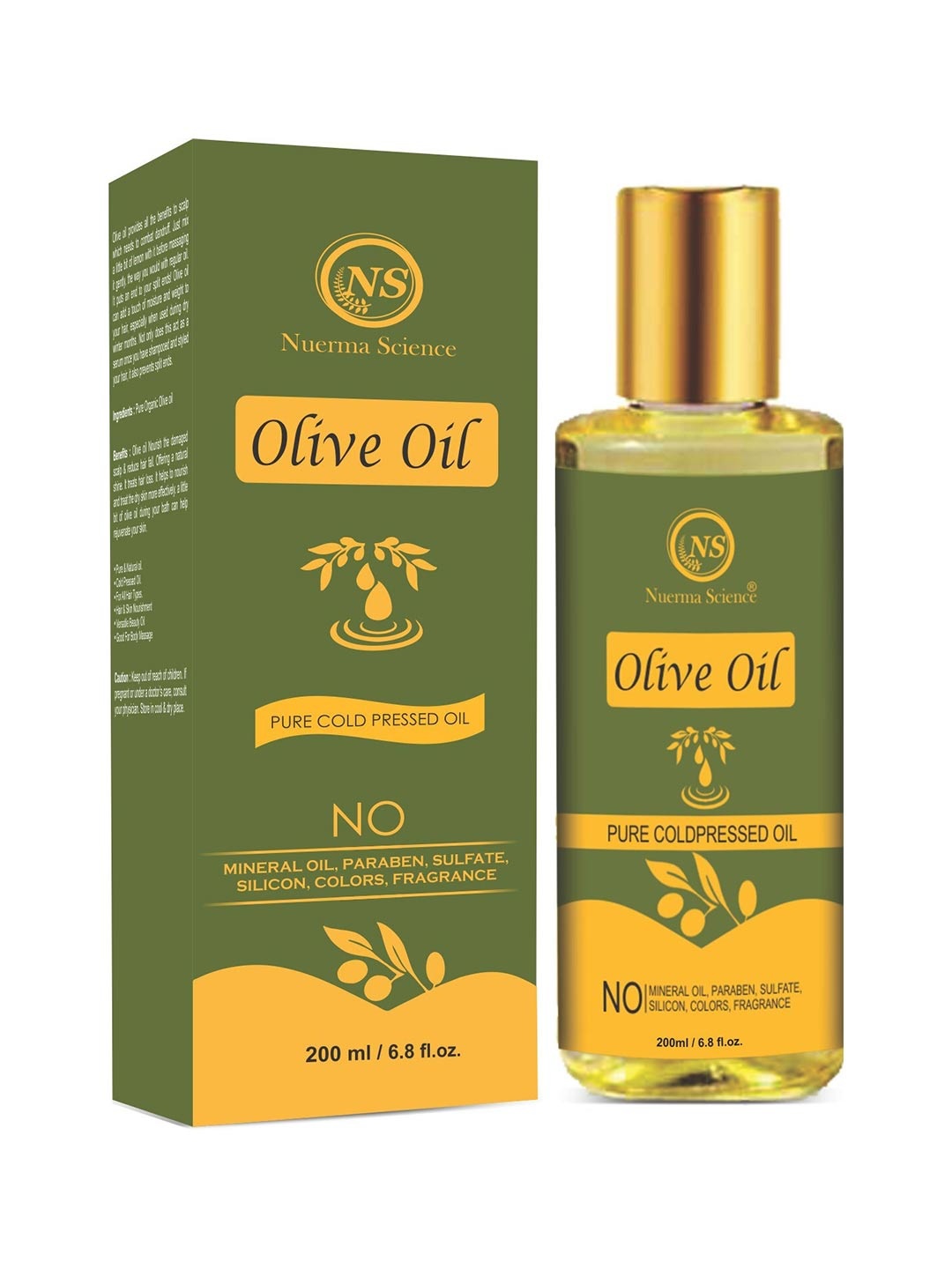 

Nuerma Science Pure Cold Pressed Olive Oil - 200ml