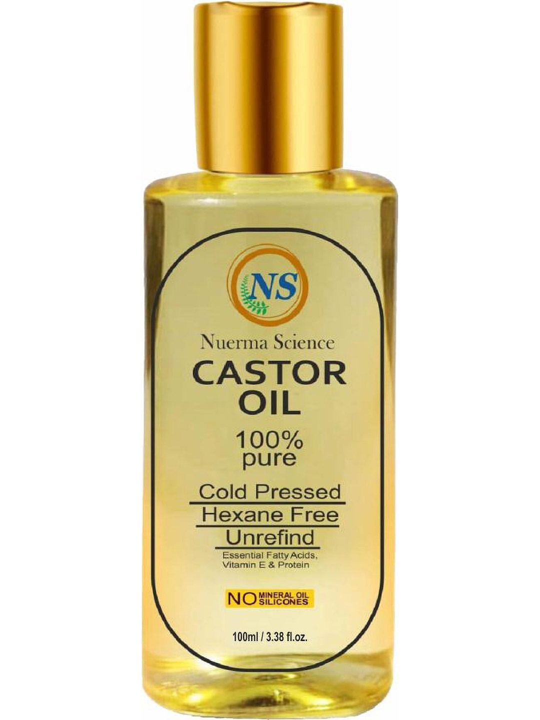 

Nuerma Science Castor Oil With Vitamin E - 100ml, Na