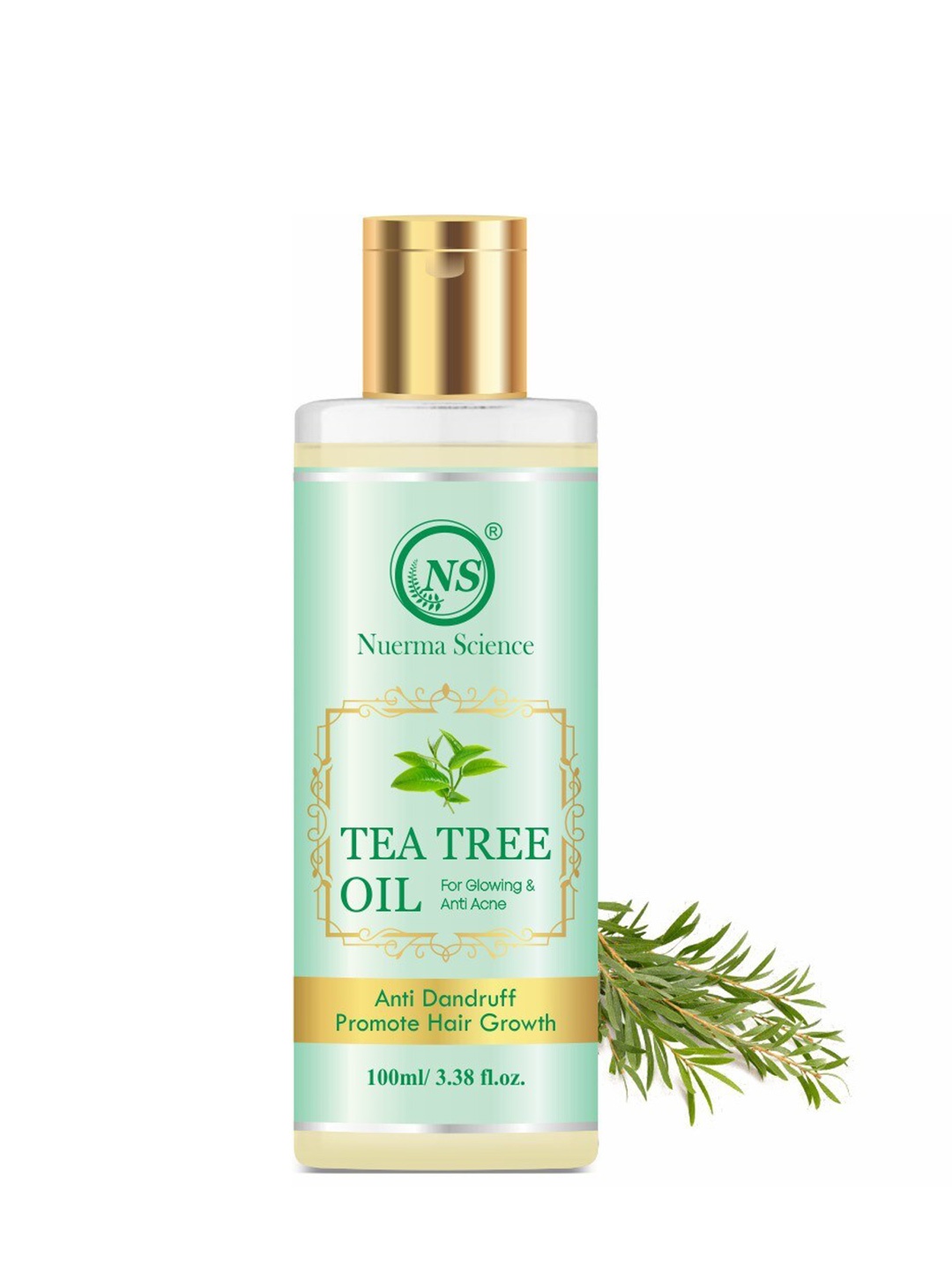 

Nuerma Science Tea Tree Oil For Anti Dandruff - 100ml, Na