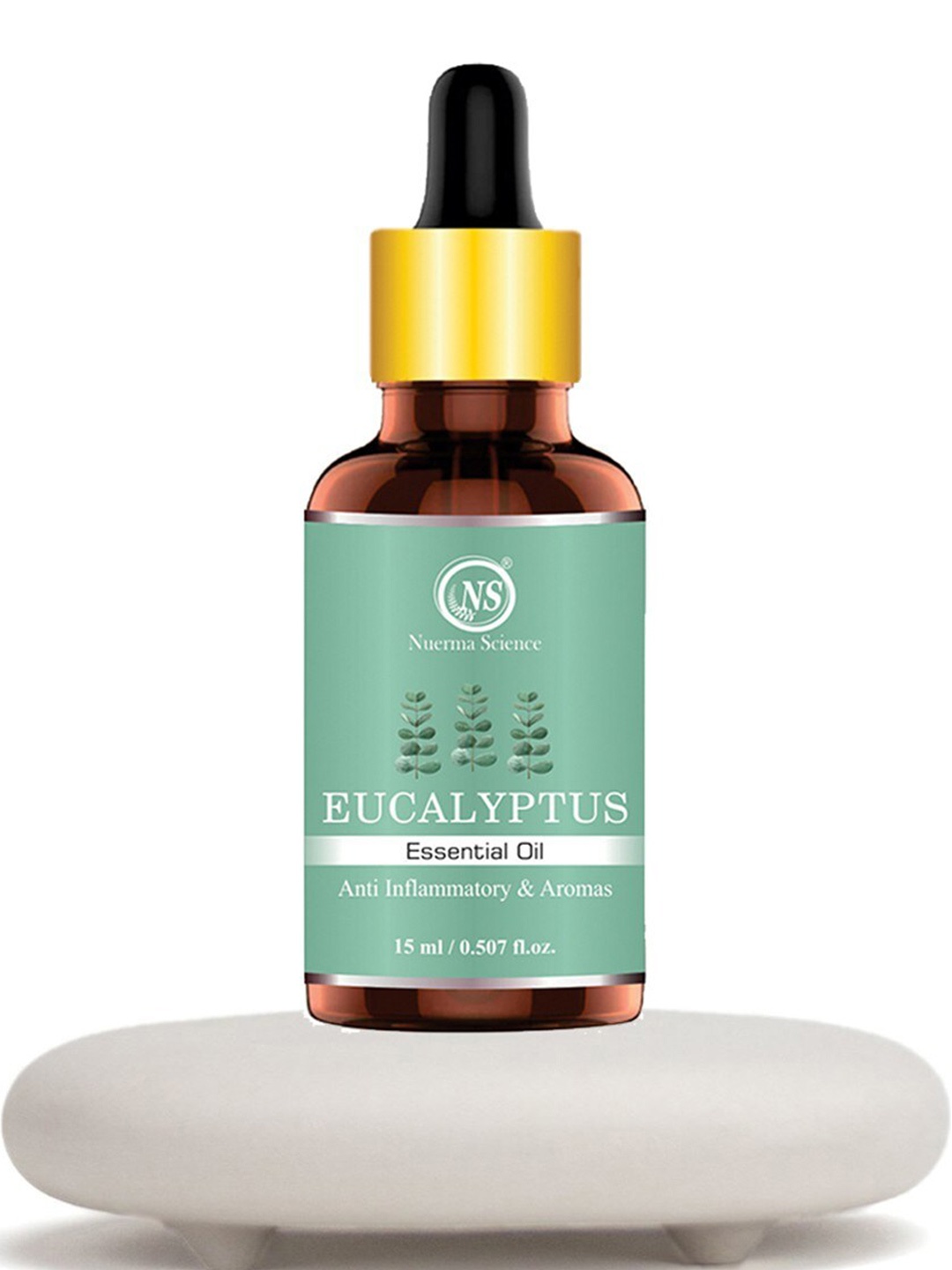 

Nuerma Science Eucalyptus Pure & Therapeutic Grade Essential Oil - 15 ml, Turquoise blue