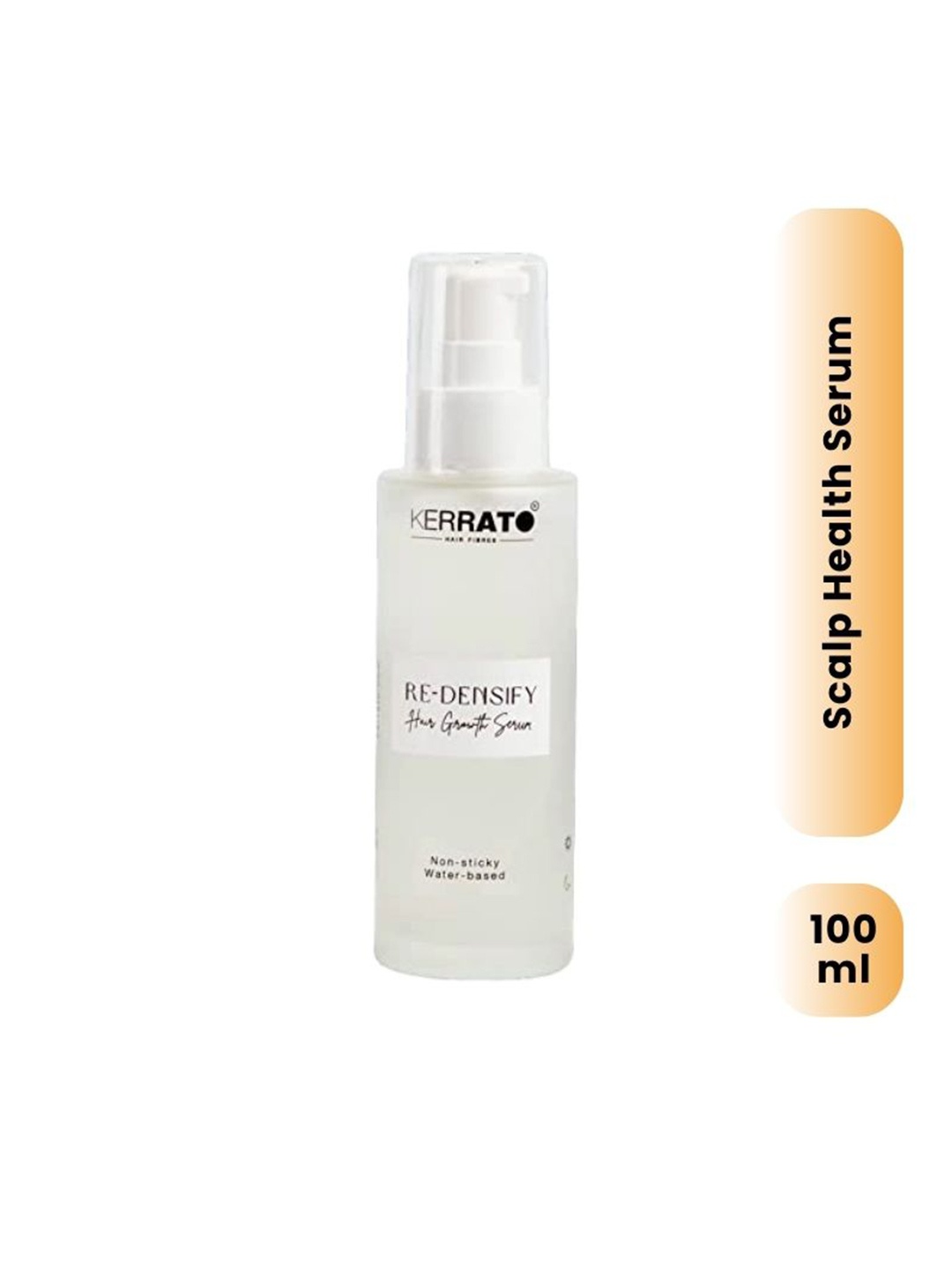 KERRATO HAIR FIBRES Re-Densify Hair Growth Serum - 100ml, Transparent