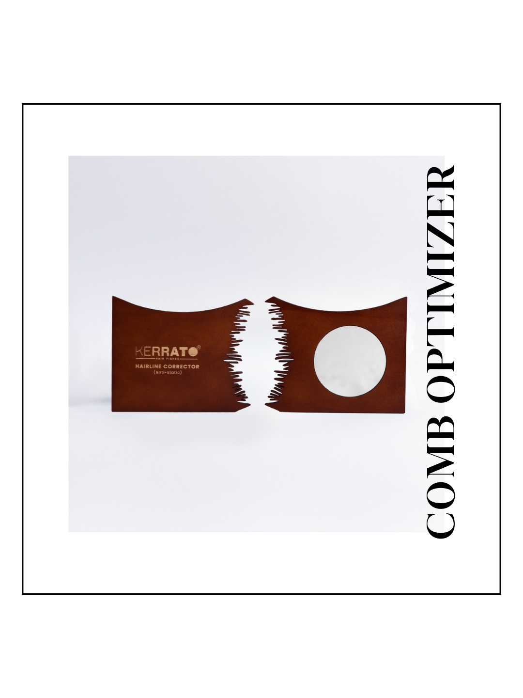

KERRATO HAIR FIBRES Comb Optimizer For Thinning Hair, Brown